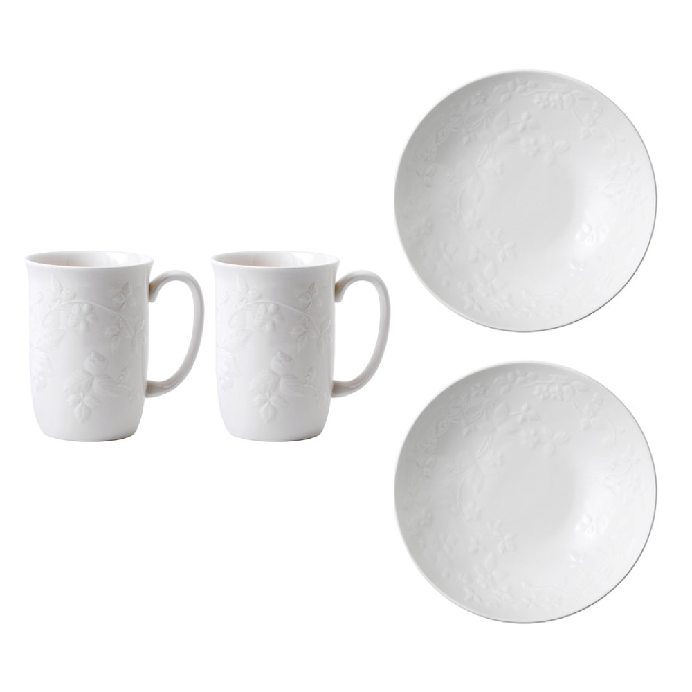 数量限定 ワイルド ストロベリー ホワイト マグ 22cmボール ペアセット Wedgwood Royal Albert Waterford公式オンラインショップ 数量限定 ワイルド ストロベリー ホワイト マグ 22cmボール ペアセット Wedgwood Royal Albert Waterford公式オンラインショップ