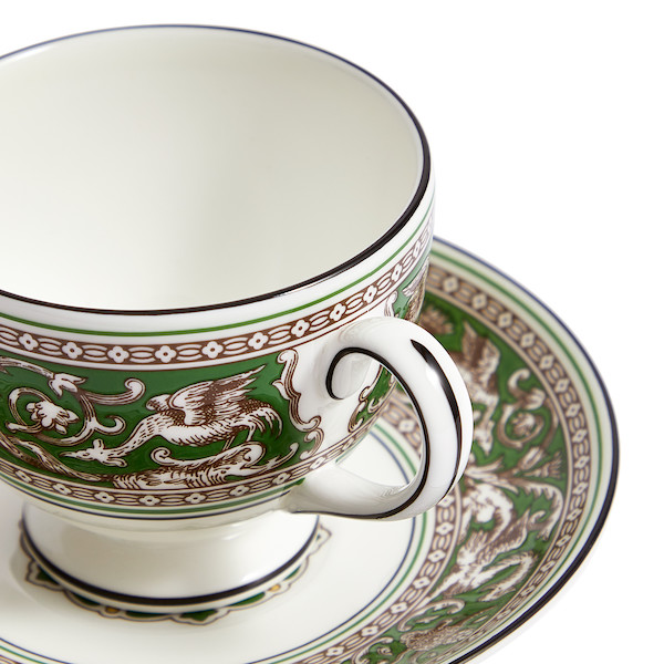 最新デザインの 超レア～ＷＥＤＧＷＯＯＤのお皿（２１ｃｍ）＆茶碗