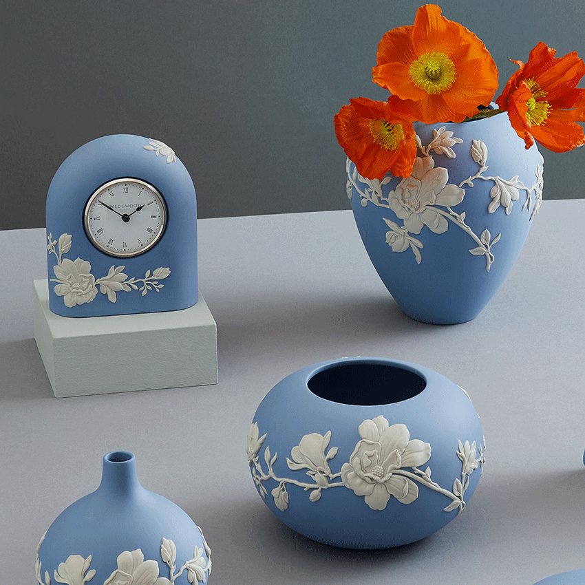 【写真立て】ウェッジウッド（Wedgwood） ジャスパー マグノリアブロッサム