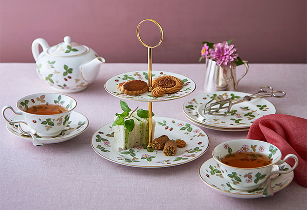 ウェッジウッドのアフタヌーンティーで 特別なひとときを