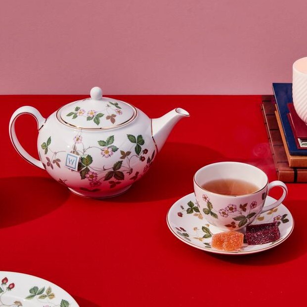 wedgwood ワイルドストロベリー　お茶セット