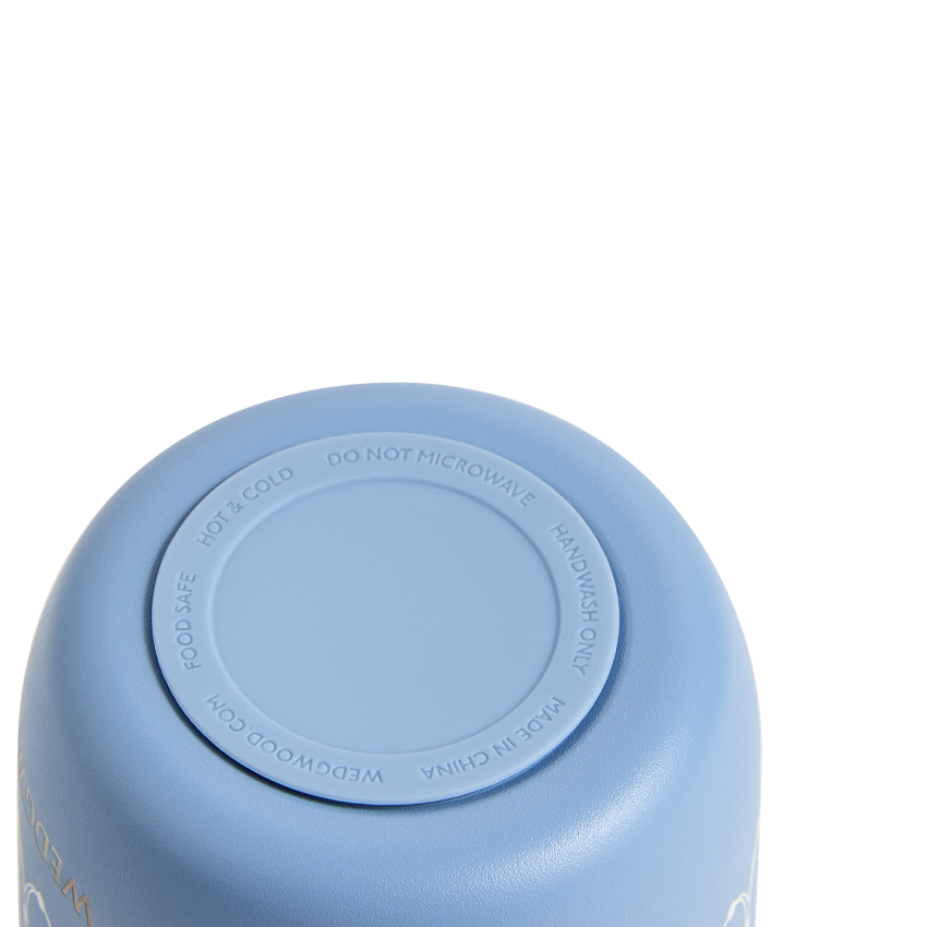 ルネッサンス ブルー 蓋付ドリンクタンブラー（ステンレス）|WEDGWOOD