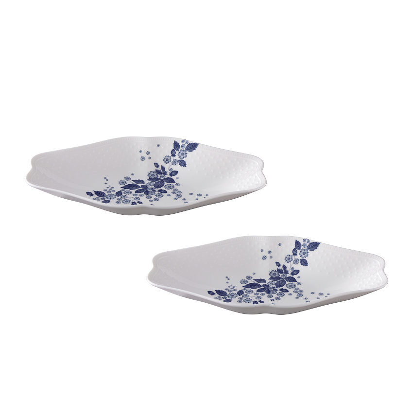 ストロベリー ブルーム インディゴ マルチディッシュ ペア(5,500円（税込）～8,250円（税込）未満)
