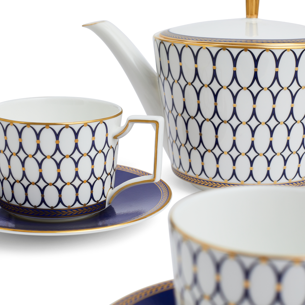 Wedgwood Renaissance Gold Tea Cup  Saucer 1053087[並行輸入品] 