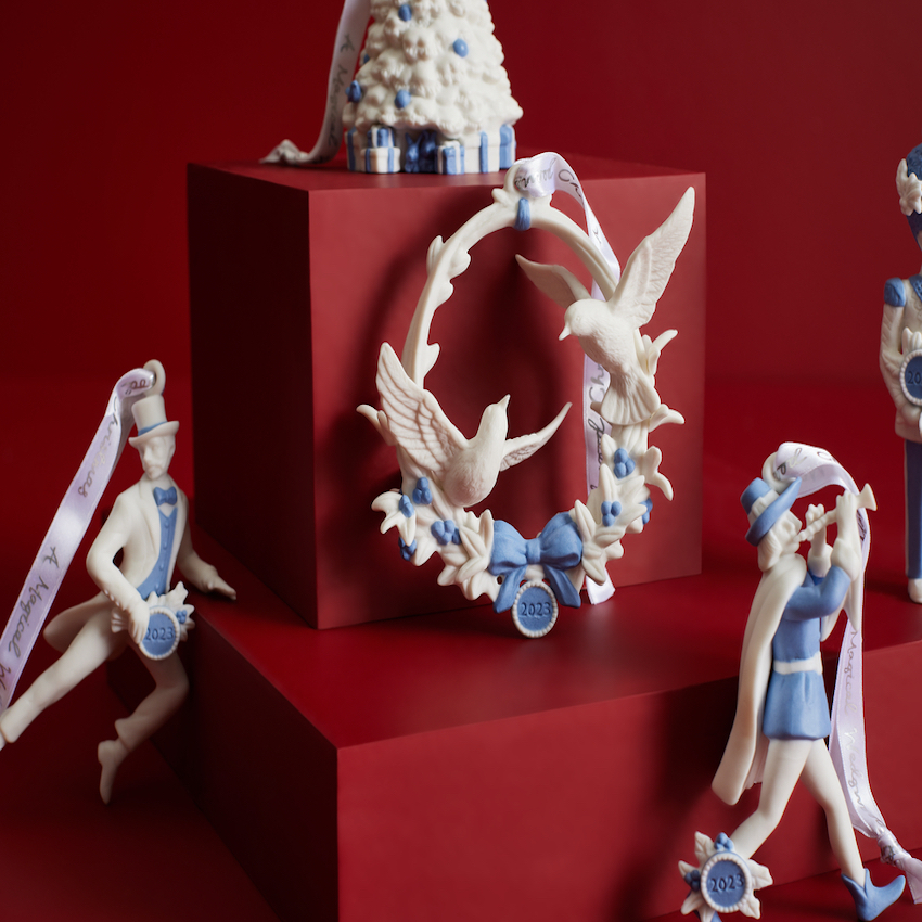 【セール】　WEDGWOOD　オーナメント　ルネッサンスゴールド　クリスマス