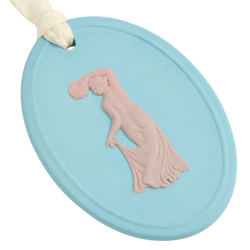 ホリデイオーナメント ジョイ ターコイズ＆ピンク(ホーム デコレーション)