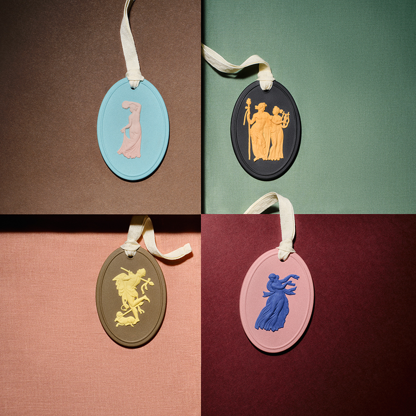 ホリデイオーナメント ジョイ ターコイズ＆ピンク