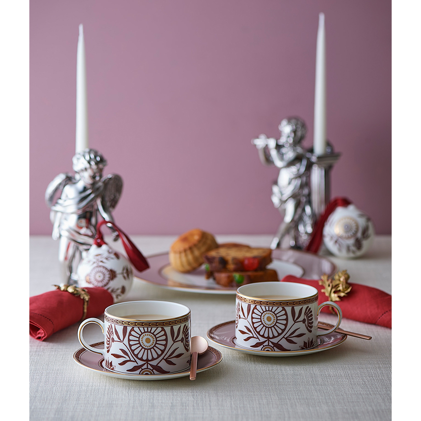 ホリデイ キャンドルスタンド ケルビム ペア