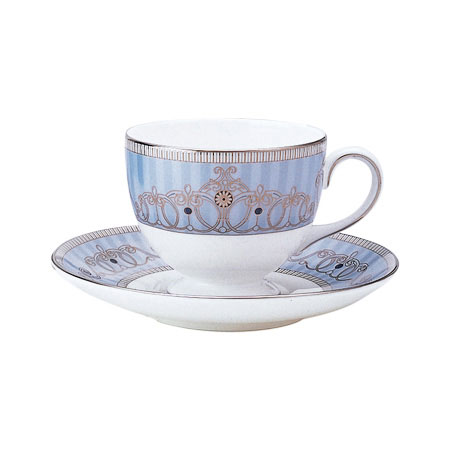 WEDGWOOD アレクサンドラ ティーカップ\u0026ソーサー　ペア×2カップ