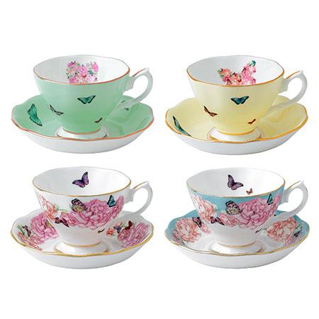 ティーカップ&ソーサー 4客セット[限定品]|WEDGWOOD公式オンラインショップ